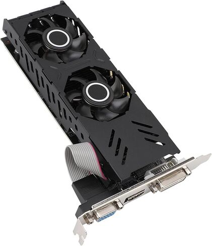 Asixxsix GT750 4GB GDDR5 128 Bit PC Graphics Card, Gaming Graphics Card with HD Display Interface VGA DVI Port PCI Express X16 3.0, for Desktop Computer in Saudi Arabia