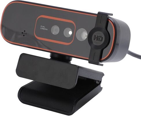 Yunseity Recognition Camera, 1080P USB Computer Camera with Noise Canceling Dual Mics, Plug and Play Autofocus Live Streaming Video Webcam for PC Laptop in Saudi Arabia
