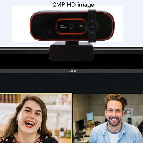 Yunseity Recognition Camera, 1080P USB Computer Camera with Noise Canceling Dual Mics, Plug and Play Autofocus Live Streaming Video Webcam for PC Laptop in Saudi Arabia