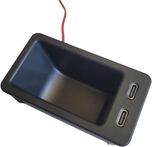 Trick Bits - 65W PD Dual Port Fast Charger/Coin Holder - C Type - Compatable with/Replacement for BMW E39 Ashtrays (1995-2004) - 520i, 523i, 525i, 528i, 530i, 535i, 540i, M5 in Saudi Arabia