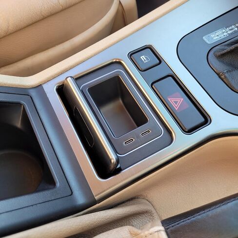 Trick Bits - 65W PD Dual Port Fast Charger/Coin Holder - C Type - Compatable with/Replacement for BMW E39 Ashtrays (1995-2004) - 520i, 523i, 525i, 528i, 530i, 535i, 540i, M5 in Saudi Arabia