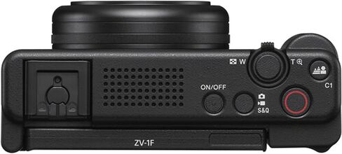 Sony ZV-1F Vlogging Camera + Filters + Case + Cleaning Kit & Cloth + 128GB Memory + Flexible Tripod + LED Square Light (19PC Bundle) (Renewed) in Saudi Arabia