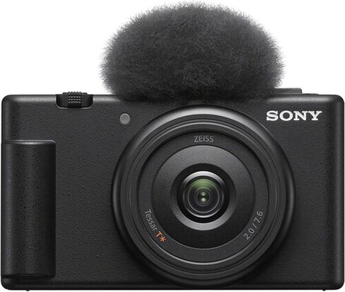 Sony ZV-1F Vlogging Camera + Filters + Case + Cleaning Kit & Cloth + 128GB Memory + Flexible Tripod + LED Square Light (19PC Bundle) (Renewed) in Saudi Arabia