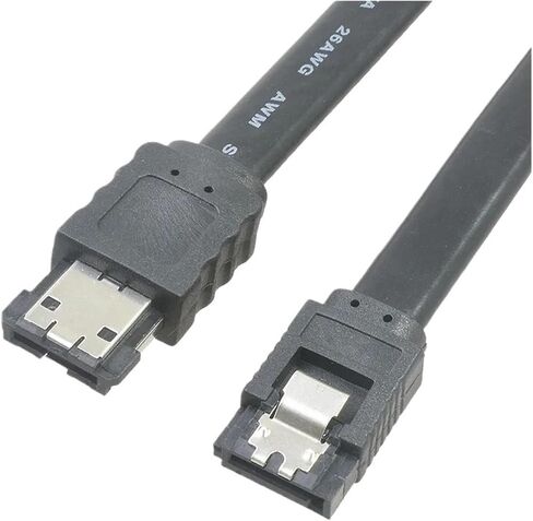 SATA إلى esata أو esata إلى SATA Cable Male to Male M/M Exivered Extender Extense HDD 6GBPS (100 سم) in Saudi Arabia