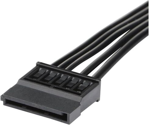 30 سم 15pin sata ذكر إلى أنثى كابل تمديد الطاقة من أجل 18AWG كابل تزويد طاقة الأسلاك النحاسية النقي in Saudi Arabia