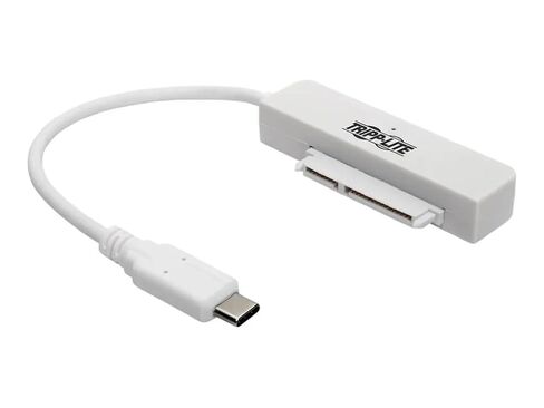 Tripp Lite Eaton U438-06N-G2-W USB-C 3.1 Gen 2 إلى SATA III محول ، كابل 6 جيجابت في الثانية 10 جيجابت في الثانية ، 2.5/3.5 محول SSD HDD ، المكونات والتشغيل ، أبيض ، حزمة حزمة سحابة مسبقة ما قبل التكوين مؤهل (حزمة واحدة) in Saudi Arabia