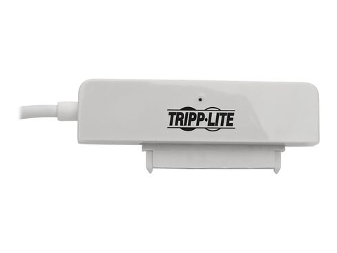Tripp Lite Eaton U438-06N-G2-W USB-C 3.1 Gen 2 إلى SATA III محول ، كابل 6 جيجابت في الثانية 10 جيجابت في الثانية ، 2.5/3.5 محول SSD HDD ، المكونات والتشغيل ، أبيض ، حزمة حزمة سحابة مسبقة ما قبل التكوين مؤهل (حزمة واحدة) in Saudi Arabia