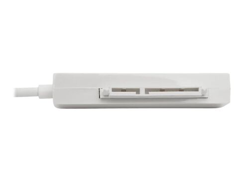 Tripp Lite Eaton U438-06N-G2-W USB-C 3.1 Gen 2 إلى SATA III محول ، كابل 6 جيجابت في الثانية 10 جيجابت في الثانية ، 2.5/3.5 محول SSD HDD ، المكونات والتشغيل ، أبيض ، حزمة حزمة سحابة مسبقة ما قبل التكوين مؤهل (حزمة واحدة) in Saudi Arabia