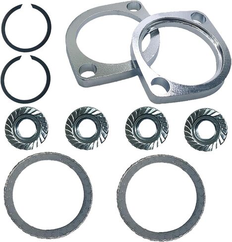 Exhaust Flange Gasket Seal Install Kit for Harley-Davidson Big Twin Sportster 883 1200 XL883 XL1200 48 72 1984-2022 in Saudi Arabia