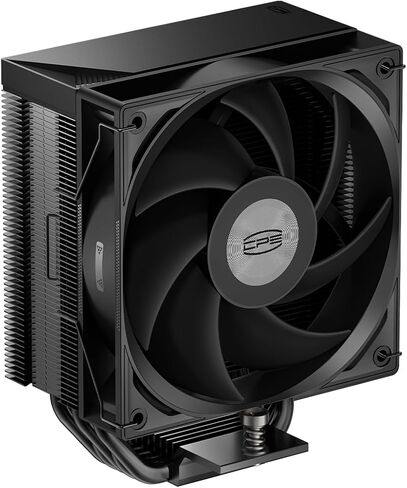 PCCOOLER CPU Air Cooler, 5×6mm Heat Pipes, 120mm ARGB Fan, Hydraulic Bearing, High Airflow 73.3CFM, Compatible with Intel LGA115X/1200/1700/1851 & AMD AM4/AM5（RT500 TC BK） in Kuwait