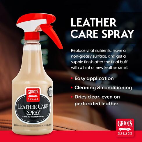 Griot's Garage 10994 Leather Care Spray 22oz in Saudi Arabia