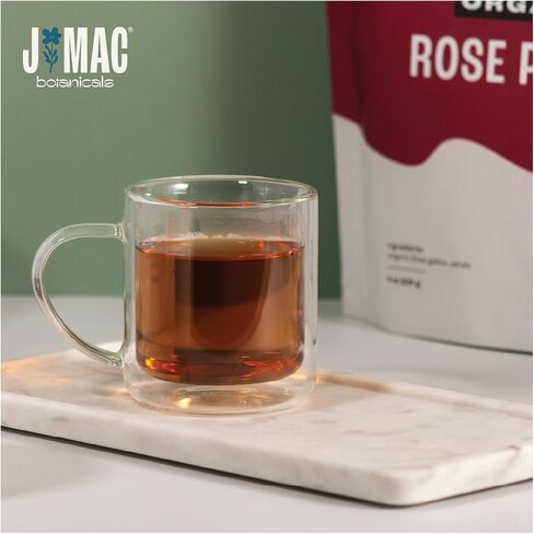 J Mac Botanicals, Organic Echinacea Herb & Sifted (16 Ounce) Echinacea Purpurea, Organic Purple Cornflower, Echinacea Tea Infusion, cornflower tea in Saudi Arabia