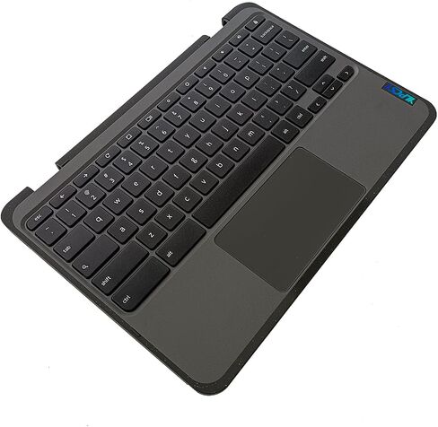 استبدال Lenovo Chromebook 300e Gen 3 82J9 82JA الكمبيوتر المحمول العلوي العلوي CASE RREST US لوحة مفاتيح لوحة اللمس جزء 5M11C94699 in Saudi Arabia