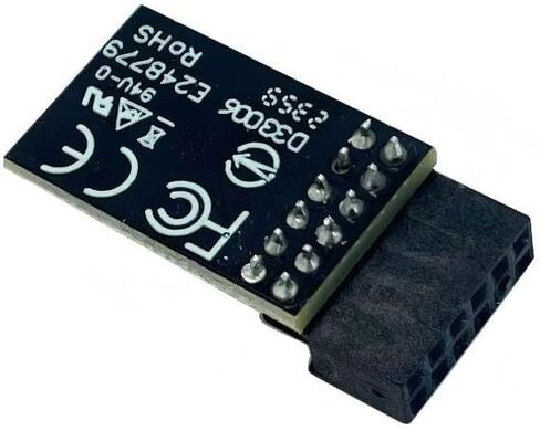Zahara TPM 2.0 Module LPC SPI 12pin مع Infineon SLB9670 Windows 11 ترقية لـ Gigabyte Motherboard Z790 D / S DDR4 / AORUS ELITE X WIFI7 / Z790M AORUS ELITE / Z790 AORUS MASTER ، GAMING X AX in Saudi Arabia