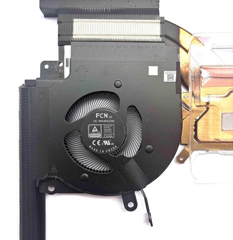 Best Parts CPU+GPU مروحة تبريد مع استبدال Dell Alienware X17 R1 ، P/N: 0TPTY6 TPTY6 AT305008ZAL (مناسب فقط لـ P/N: 0TPTY6) in Saudi Arabia