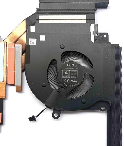 Best Parts CPU+GPU مروحة تبريد مع استبدال Dell Alienware X17 R1 ، P/N: 0TPTY6 TPTY6 AT305008ZAL (مناسب فقط لـ P/N: 0TPTY6) in Saudi Arabia