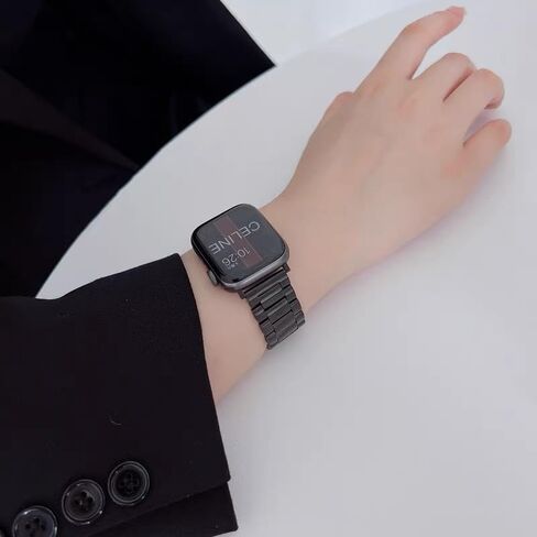 Metal Band for Apple Watch Bands for Men & Women 49mm 45mm 44mm 42mm 41mm 40mm 38mm, Business Stainless Steel Strap for iWatch Bands Ultra 2, SE, Ultra Series 10 9 8 7 6 5 4 3 2 1 in Saudi Arabia