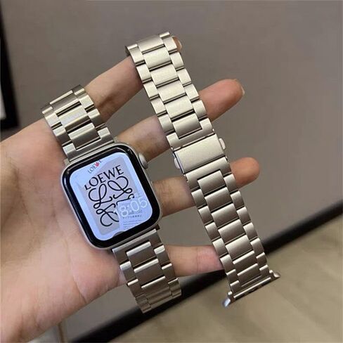 Metal Band for Apple Watch Bands for Men & Women 49mm 45mm 44mm 42mm 41mm 40mm 38mm, Business Stainless Steel Strap for iWatch Bands Ultra 2, SE, Ultra Series 10 9 8 7 6 5 4 3 2 1 in Saudi Arabia