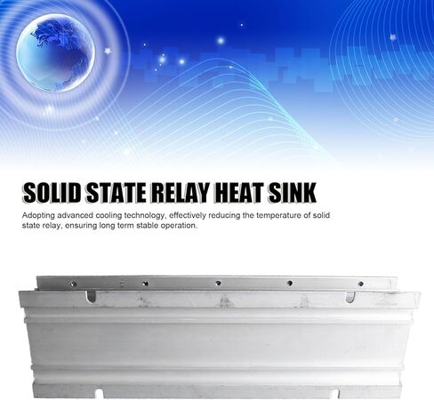 بالوعة حرارة الألومنيوم SSR SSR ، مرحلة واحدة من SSR بالارتداد الحراري الساخن قاعدة تبريد الألومنيوم لتتابع الحالة مع تبديد عالي الكفاءة حياة الخدمة الطويلة in Saudi Arabia