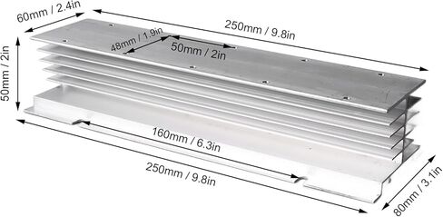 بالوعة حرارة الألومنيوم SSR SSR ، مرحلة واحدة من SSR بالارتداد الحراري الساخن قاعدة تبريد الألومنيوم لتتابع الحالة مع تبديد عالي الكفاءة حياة الخدمة الطويلة in Saudi Arabia