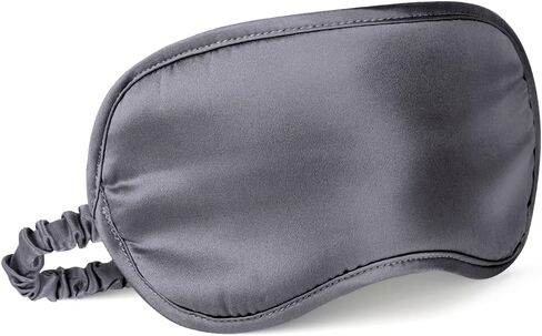 100% Mulberry Silk Sleep Mask, Lavender Silk Eye Cover for Sleeping, Pack of 1 in Saudi Arabia