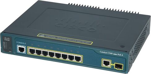 Cisco WS-C3560-8PC-S 8 Port PoE Ethernet Switch (Renewed) in Saudi Arabia