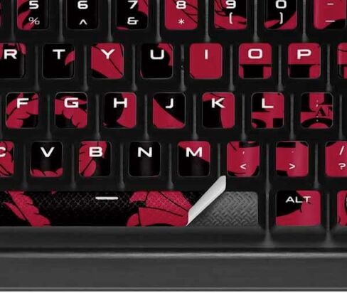 Skinit Decal Other Skin Compatible with K95 RGB Platinum Mechanical Gaming Keyboard - Officially Licensed Game of Thrones: House Targaryen Design in Saudi Arabia