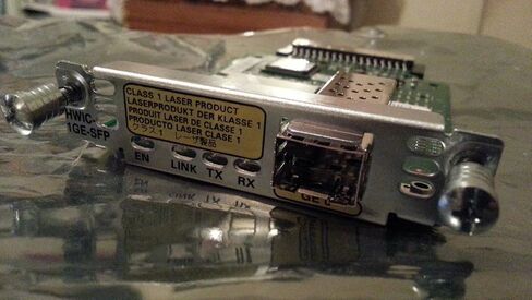 Cisco Hwic-1ge-SFP Gigabit Ethernet High Speed ​​Wic Card in Saudi Arabia
