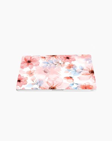Laptop Skin Sticker Cover Decal - Flower Decal - Universal Size - Fits All laptops up to a 16" Diagonal Size | Easy to Apply, Remove and Change Styles (Painted Flowers) in Kuwait