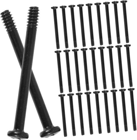 Doitool 50pcs كمبيوتر المعدن مروحة مروحة التثبيت مسامير تبريد مروحة الاستبدال الحالات سهلة التثبيت الملاءمة in Kuwait