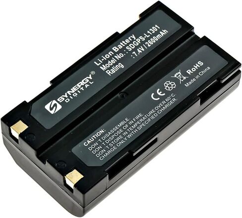 بطاريات المعدات الرقمية التآزر ، متوافقة مع معدات SPECPLINK 52030 ، (LI-ION ، 7.4V ، 2600 MAH) ، بديل لبطارية Trimble 52030 ، تشمل العبوة: 8 × SDGPS-L1301 بطاريات in Saudi Arabia