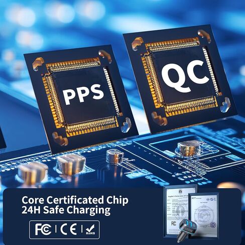 105W USB C Car Charger Adapter 3 Port Super Fast Charging, BAOYUANDA PD3.0 PPS 45W + QC 35W Cigarette Lighter Car USB Charger Multi Port for iPhone 15 14 Max Samsung Galaxy iPad MacBook Pro Air in Kuwait