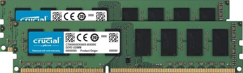 مجموعة Cructial Technology 32GB (16GBX2) ، DIMM 240-PIN ، DDR3 PC3-12800 ، in Saudi Arabia