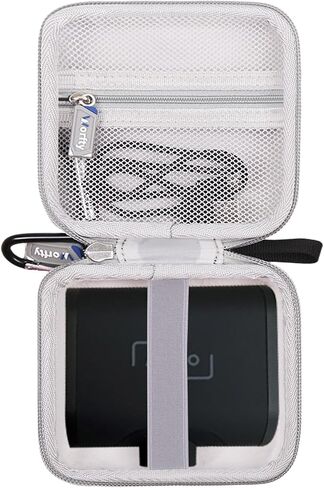 Case for Logitech Mevo Start Wireless Live Streaming Camera, Camera Storage Box for Logitech Mevo Start Carrying Bag (Case Only) (Black-Grey) in Kuwait