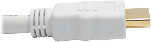 كبل Tripp Lite HDMI عالي السرعة مع الفيديو والصوت الرقمي ، HD 1080p (م/م) ، أبيض ، 25 قدمًا (P568-025-WH) in Saudi Arabia