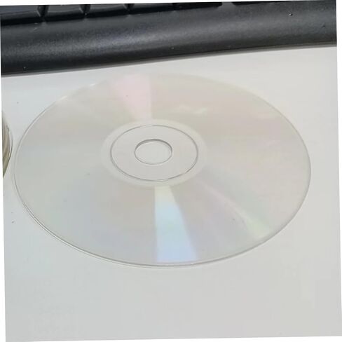 10pcs أقراص قرص مضغوط DIY للطلاء وصياغة أقراص زخرفية فارغة للديكور المنزلي سهل الاستخدام السطح الأملس للمشاريع الإبداعية وزينة الحفلات in Saudi Arabia