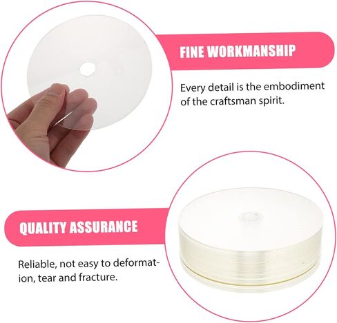 30pcs أقراص قرص مضغوط DIY للطلاء والحرف الفراغات السلسة لديكور الجدران الأولاد والفتيات الأنشطة الإبداعية والزخارف المصنوعة يدويًا in Kuwait