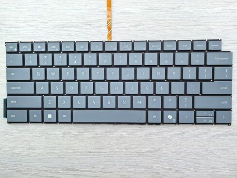 الأصلي الجديد لـ Dell Inspiron 14 7440 2-in-1 Laptop US English Keyboard Backlit Ice Blue in Saudi Arabia