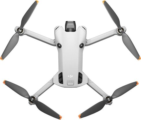 DJI Mini 4 Pro Drone Fly More Combo Plus with RC 2 Controller (With Screen) Folding Drone with 4K Video, Under 249g, 45 Mins Flight Time, Vision Sensing 3 Batteries Bundle with 128GB Memory Card, CPS 2 Year Warranty + Pilot Kit in Saudi Arabia