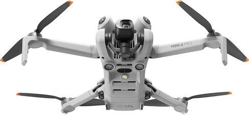 DJI Mini 4 Pro Drone Fly More Combo Plus with RC 2 Controller (With Screen) Folding Drone with 4K Video, Under 249g, 45 Mins Flight Time, Vision Sensing 3 Batteries Bundle with 128GB Memory Card, CPS 2 Year Warranty + Pilot Kit in Saudi Arabia