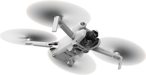 DJI Mini 4 Pro Drone Fly More Combo Plus with RC 2 Controller (With Screen) Folding Drone with 4K Video, Under 249g, 45 Mins Flight Time, Vision Sensing 3 Batteries Bundle with 128GB Memory Card, CPS 2 Year Warranty + Pilot Kit in Saudi Arabia