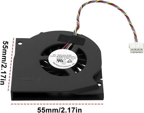 مروحة تبريد الكمبيوتر GPU Cooler BSB05505HP-SM متوافق مع BRIX BKI5HA-7200 in Kuwait