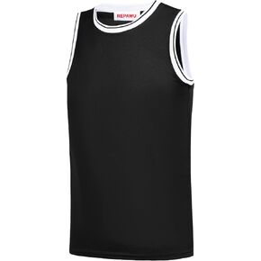 Youth Blank Basketball Jersey,Boy's Mesh Athletic Basketball Shirts,Blank Basketball Jerseys for Kids XS-XL