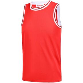 Youth Blank Basketball Jersey,Boy's Mesh Athletic Basketball Shirts,Blank Basketball Jerseys for Kids XS-XL