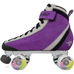 Bont Parkstar Purple Suede Professional Roller Skates for Park Ramps Bowls Street - Rollerskates for Outdoor and Indoor Skating