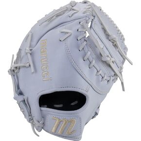MARUCCI Magnolia Fastpitch Glove 39S3 13", First Base MITT, Right Hand Throw White