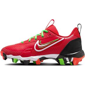 Nike Force Trout 9 Keystone Big Kids' Baseball Cleats (FV8032-600, University Red/Bright Crimson/Black/White) Size 5
