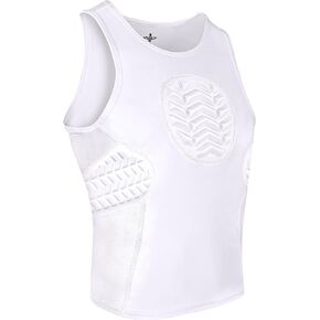 Exxact Sports Youth Baseball Chest Protector, Tank Top Sternum Chest & Ribs Guard, Softball Chest Protector Girls Youth