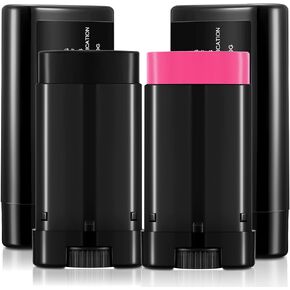 Baseball Eye Black, 2pcs Black + Hot Pink Anti-Glare Under Eye Black Stick for Baseball Softball Soccer Lacrosse Hockey Athletes Sports Training Catcher Mask Accessories