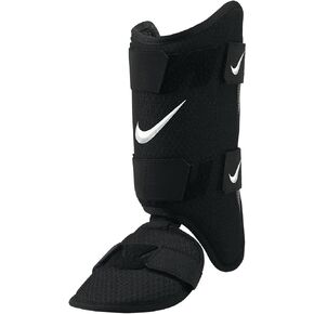 Nike Adult Diamond Batters Leg Guard Right Hand Hitter Black | White